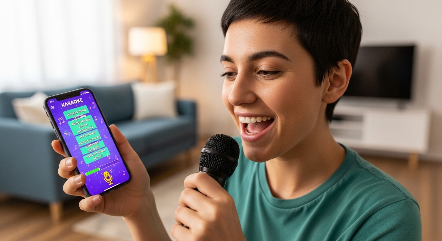 Transforme Seu Celular Em Estúdio De Karaokê