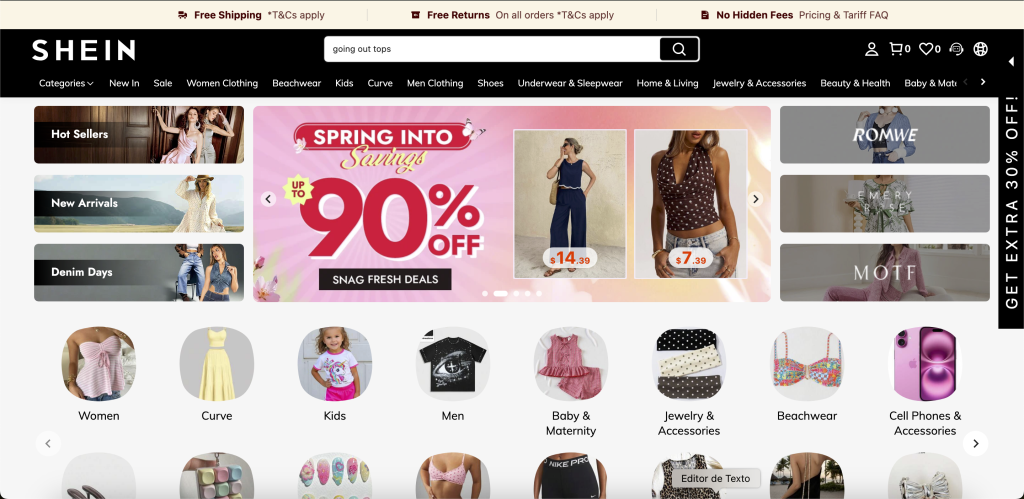 Como conseguir roupas grátis da Shein