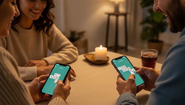 Transforme seu celular em uma mesa de dominó e jogue online com pessoas reais