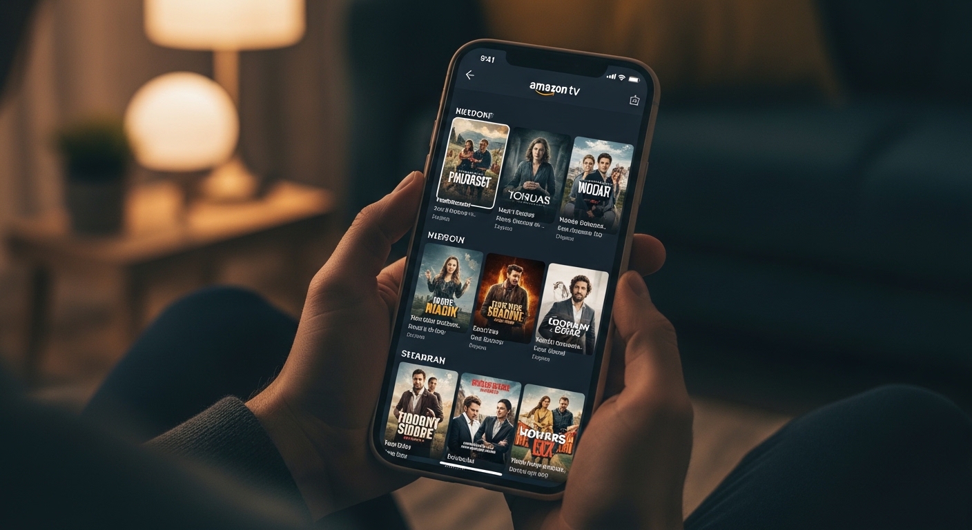 Explore Novidades no App Amazon TV