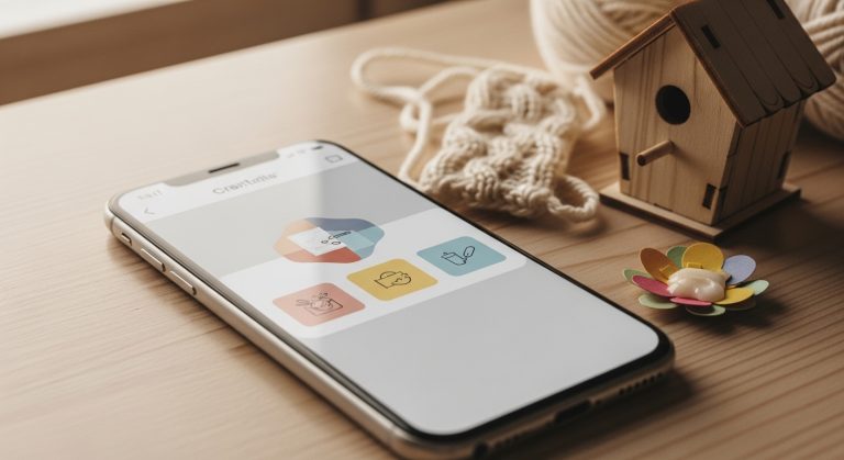 Veja como apps de artesanato oferecem passo a passo, moldes e inspirações para iniciantes
