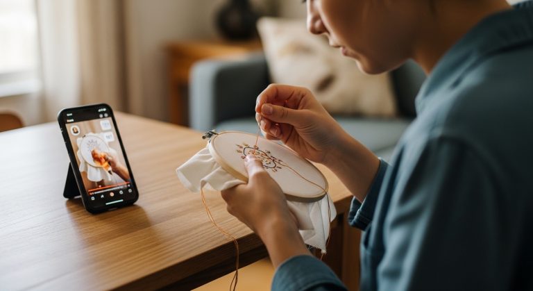 Aprenda a bordar em casa com a ajuda de apps cheios de ideias criativas