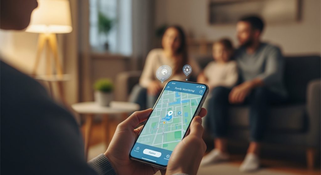 Monitore sua família com apps de segurança
