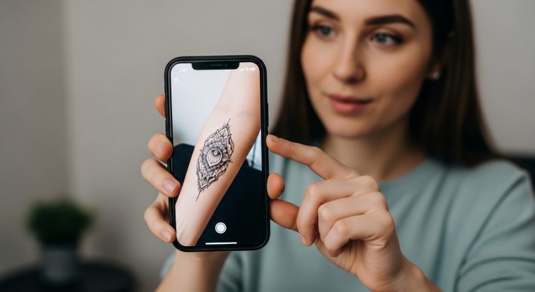 Apps simulam tatuagens com estilos e posições