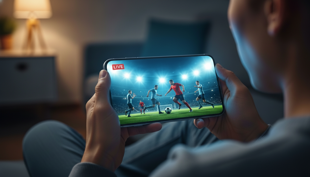 Assista futebol ao vivo direto no celular