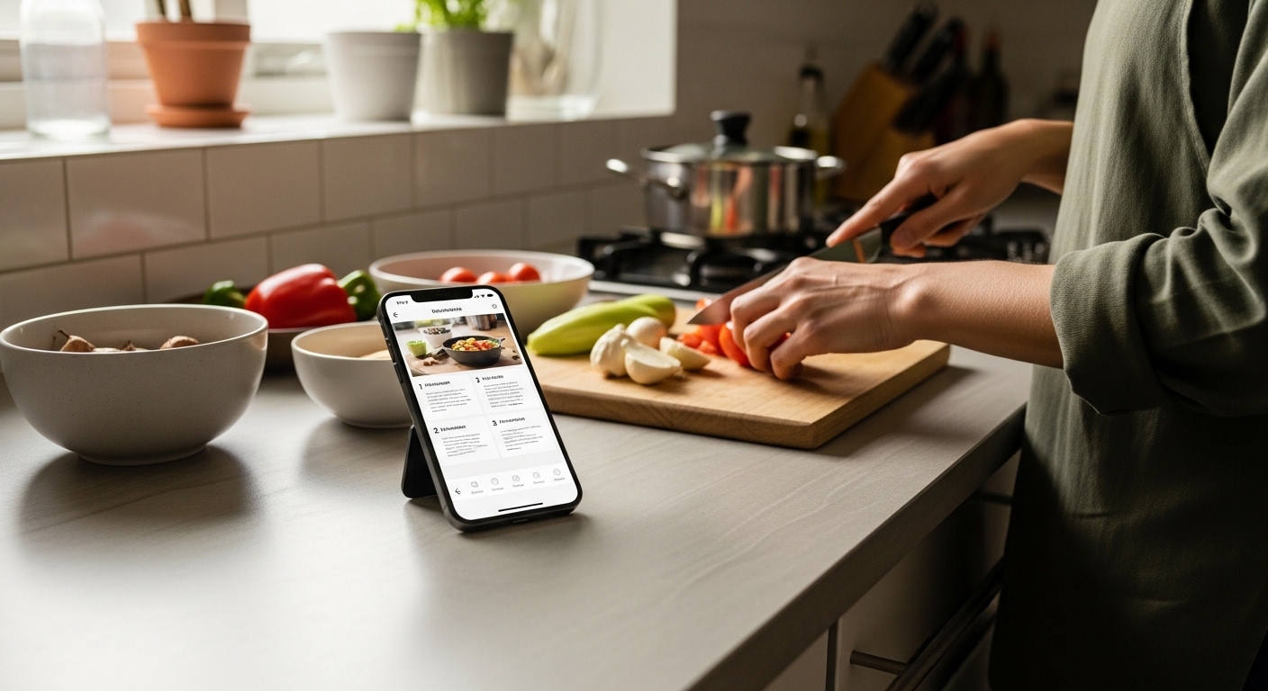 Descubra Novas Receitas Móveis