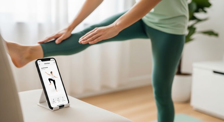 Faça fisioterapia em casa com apps